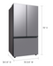 Samsung Bespoke 3-Door French Door Refrigerator (30 cu. ft.) with Beverage Center™ in Stainless Steel