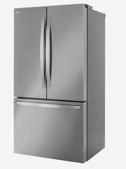 LG  23 cu. ft. French Door Counter-Depth Refrigerator(Stainless Steel) ENERGY STAR