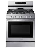 Samsung - 6.0 Cu. Ft. Freestanding Gas Convection+ Range with WiFi and No-Preheat Air Fry