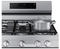 Samsung - 6.0 Cu. Ft. Freestanding Gas Convection+ Range with WiFi and No-Preheat Air Fry