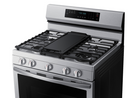 Samsung - 6.0 Cu. Ft. Freestanding Gas Convection+ Range with WiFi and No-Preheat Air Fry