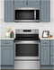 Whirlpool - 1.7 Cu. Ft. Over-the-Range Microwave - Stainless steel