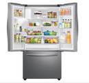 Samsung 27 cu. ft. Large Capacity 3-Door French Door Refrigerator with External Water & Ice Dispenser in Stainless Steel