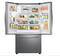 Samsung 27 cu. ft. Large Capacity 3-Door French Door Refrigerator with External Water & Ice Dispenser in Stainless Steel