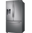 Samsung 27 cu. ft. Large Capacity 3-Door French Door Refrigerator with External Water & Ice Dispenser in Stainless Steel