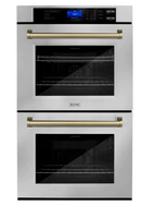 ZLINE 30-Inch Professional Double Wall Oven with Self Clean and True Convection in Stainless Steel (AWD-30)