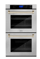 ZLINE 30-Inch Professional Double Wall Oven with Self Clean and True Convection in Stainless Steel (AWD-30)