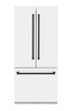 ZLINE 36-Inch Panel Ready 19.6 cu. Ft. Built-In 3-Door French Door Refrigerator with Internal Water and Ice Dispenser (RBIV-36)