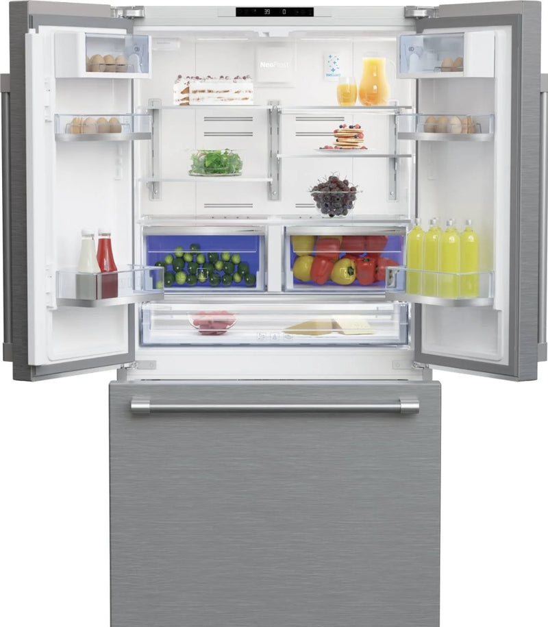 Beko 36 inch Counter Depth French Door Refrigerator