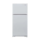 Winia - Garage Ready 18.18-cu ft Top-Freezer Refrigerator - White