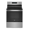 Whirlpool - 5.3 Cu. Ft. Self-Cleaning Freestanding Electric Convection Range - Stainless steel