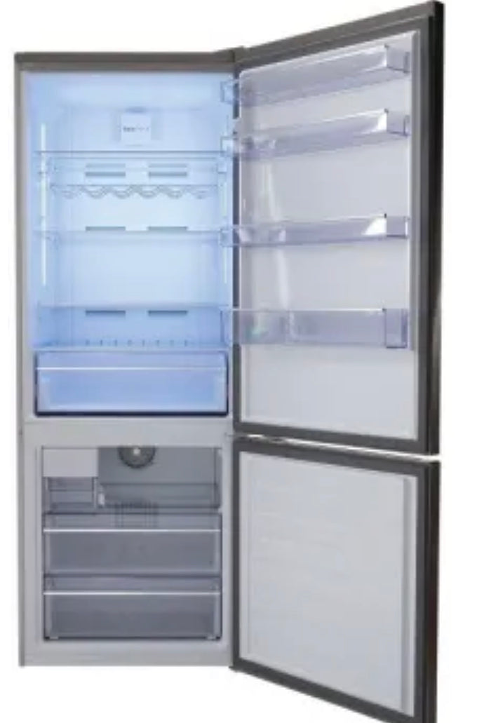 Beko 28 Inch Counter Depth Freestanding Bottom Freezer Refrigerator with 16.79 Cu. Ft. Capacity, NeoFrost, Field Reversible Door, LED Lighting, Electronic Control, and ENERGY STAR® Qualified