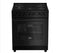 Beko 30 Inch Professional Dual Fuel Range with 5 Sealed Burners, 5.7 cu. ft. Oven Capacity, Self Clean, Continuous Grates, SURF Convection, Dual Power Burners, Central Burner, and Sabbath Mode: Carbon Fiber
