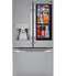 LG - STUDIO 23.5 Cu. Ft. French InstaView Door-in-Door Counter-Depth Refrigerator with Craft Ice - Stainless steel
