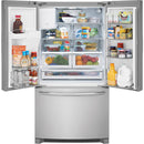 Frigidaire - 21.7 cu. ft. French Door Refrigerator - Stainless Steel