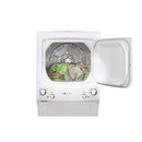 GE - Gas Stacked Laundry Center with 2.3-cu ft Washer and 4.4-cu ft Dryer - White