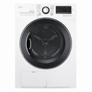 LG - 4.2 Cu. Ft. 9 Cycle Electric Dryer - White - Appliances Club